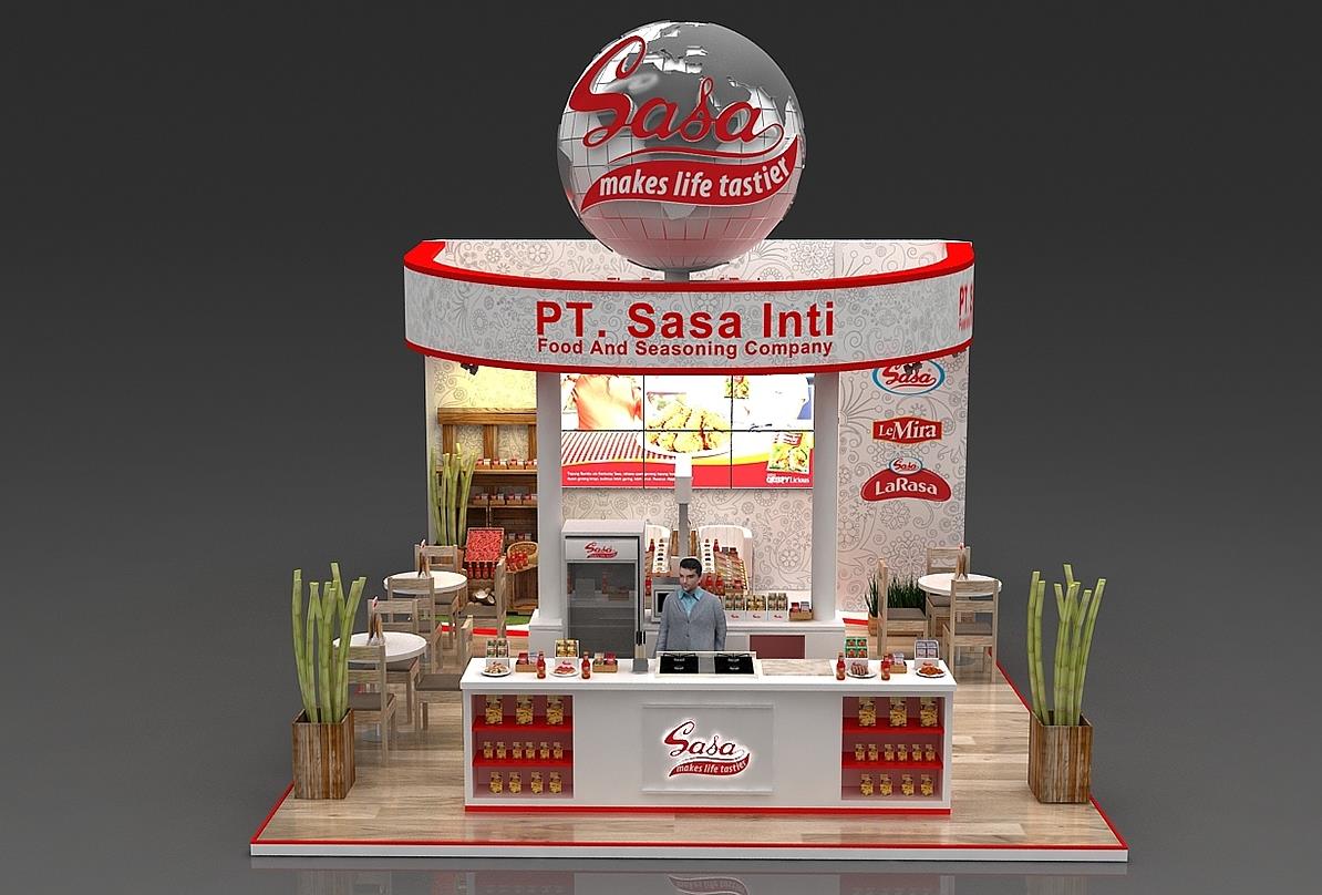 上海烘焙展臺搭建-SASA