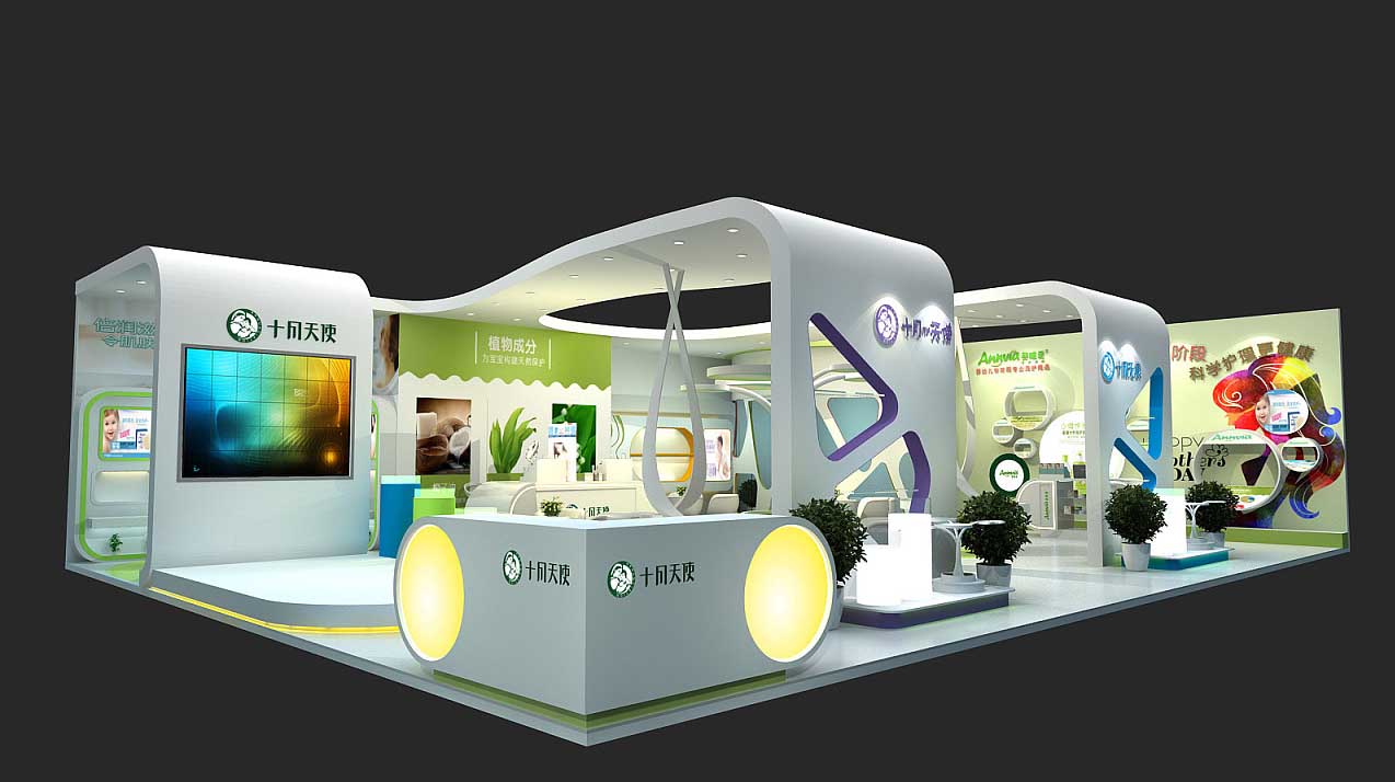 上海嬰童展設(shè)計(jì)搭建-十月天使-嬰童展設(shè)計(jì)搭建