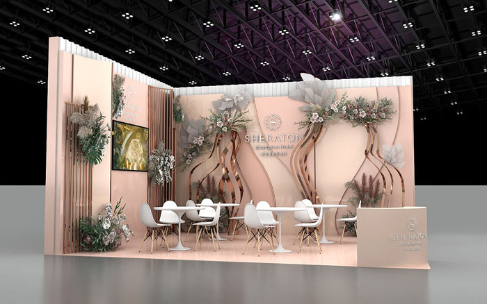 中國婚博會展位設(shè)計圖片