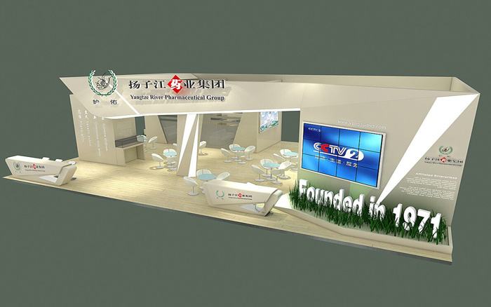 藥交會(huì)展位裝修