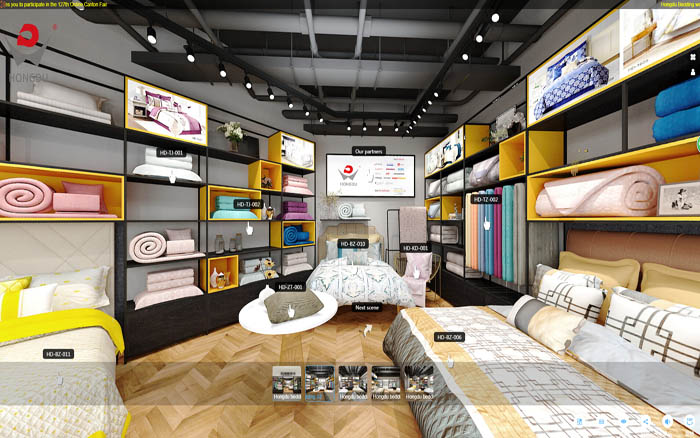 線上展會(huì)搭建-宏都-VR虛擬展廳