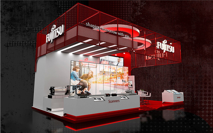 上海電子展搭建-FUJITSU