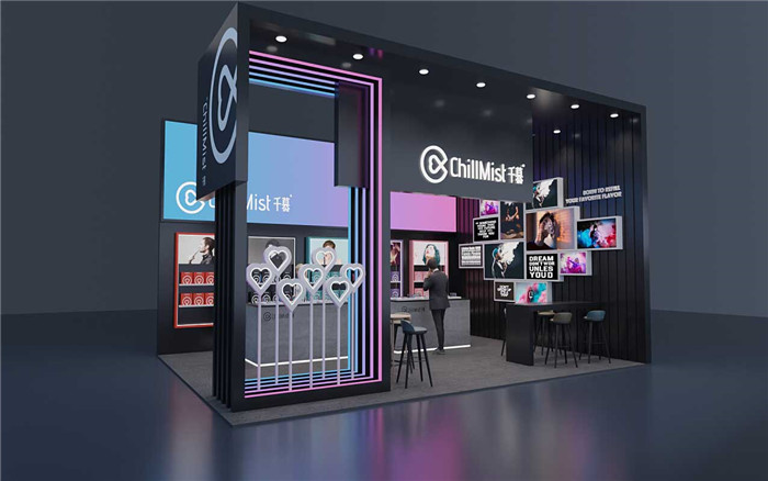 電子煙展會(huì)搭建