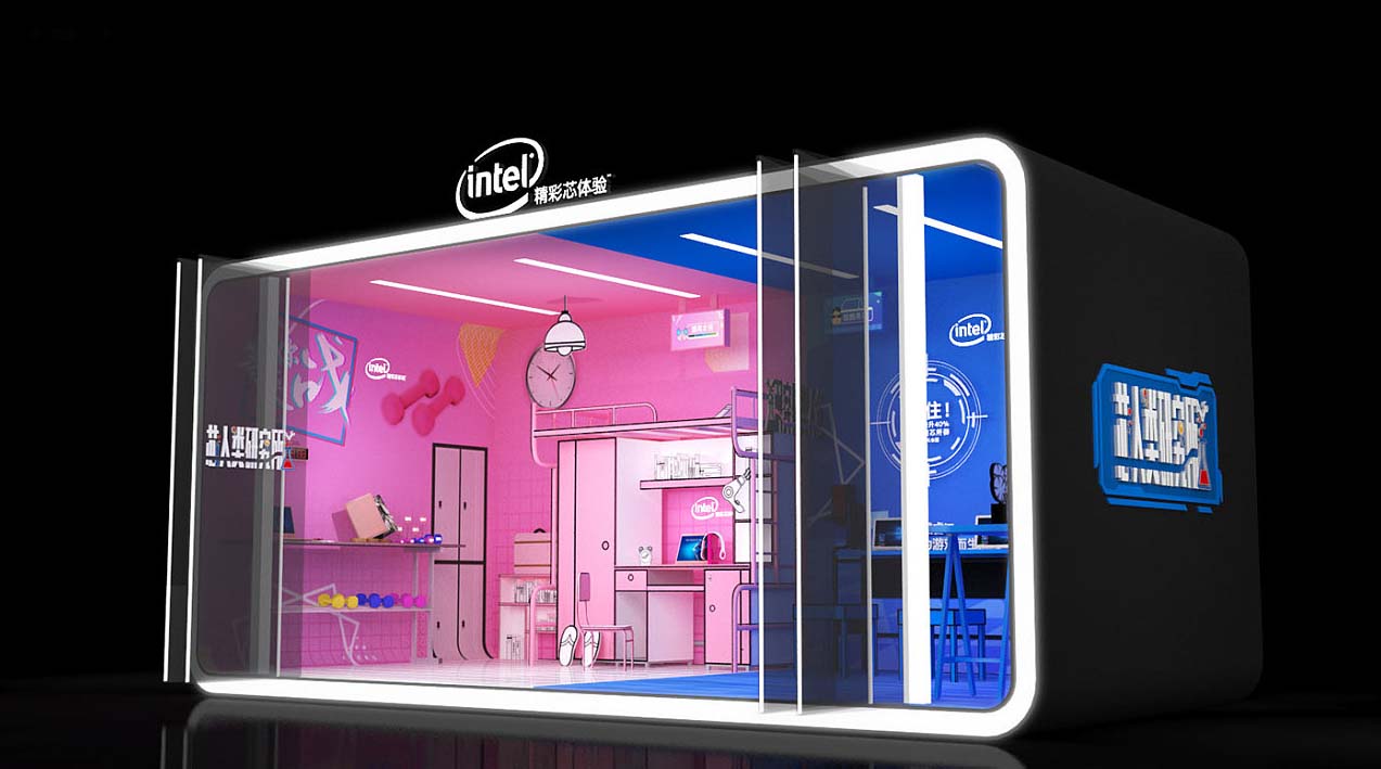 上海物聯網展示設計圖片