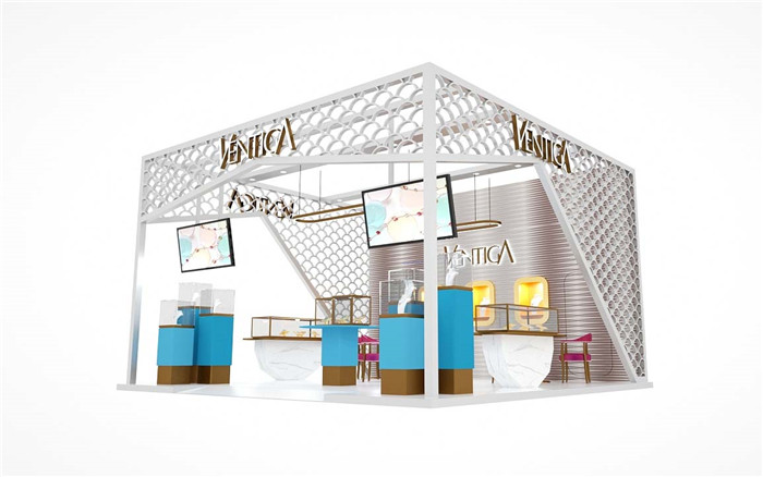 上海珠寶展位搭建圖片