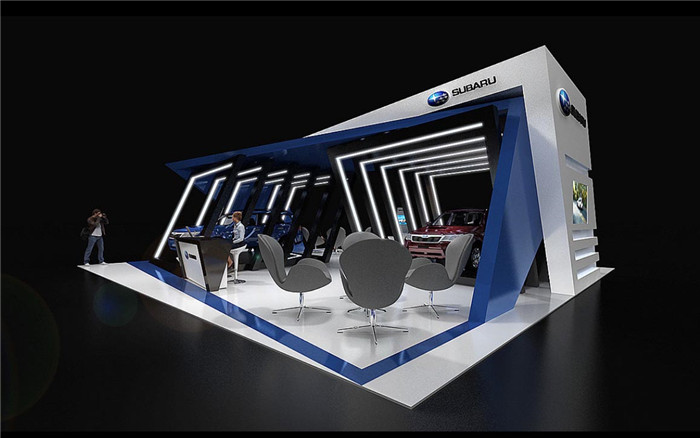 北京汽車展臺展會(huì)裝修