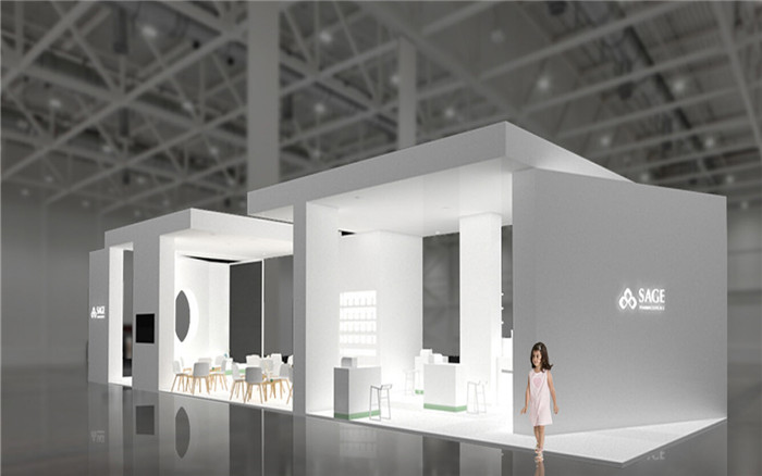 美博會化妝品展位設(shè)計裝修