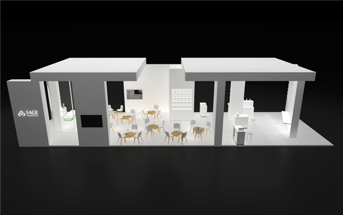 美博會化妝品展位設(shè)計裝修