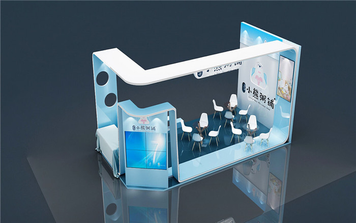 廣州展位特裝搭建-小熊粥鋪-廣州展位搭建