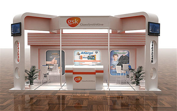 上海醫(yī)藥展會搭建-gsk-上海展會搭建