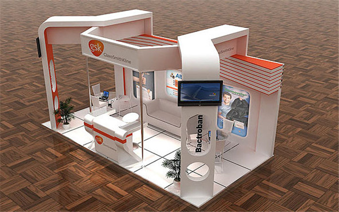 上海醫(yī)藥展會搭建-gsk-上海展會搭建