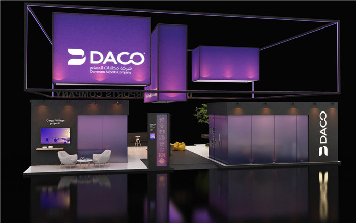 進博會展覽搭建圖片