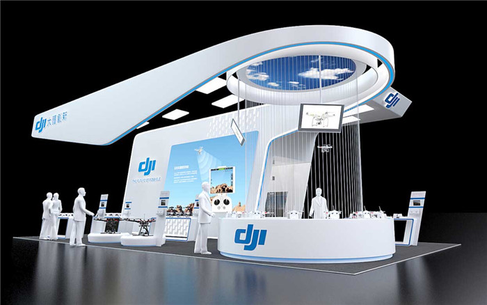 無人機(jī)展臺展會搭建