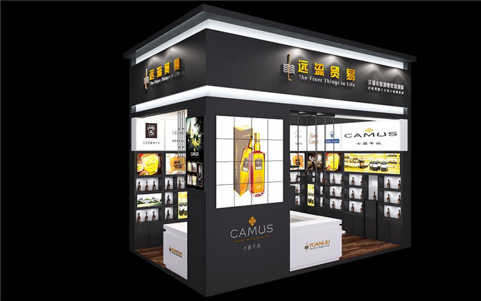 糖酒會(huì)展臺(tái)設(shè)計(jì)制作圖片