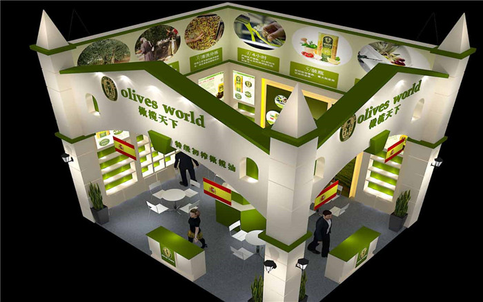 食品展會布置-橄欖天下