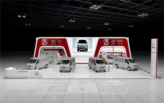 東莞汽車展展臺搭建圖片