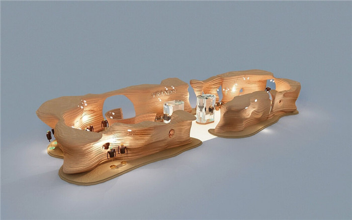 深圳服裝展搭建設計-TRANDS