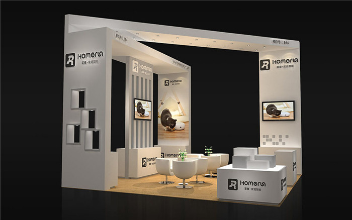 上海珠寶展位裝修圖片