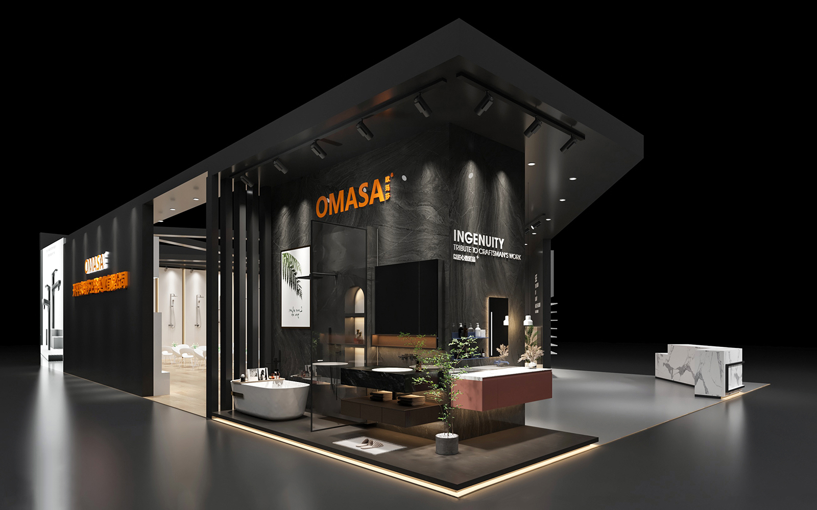 上海衛(wèi)浴展會(huì)搭建圖片