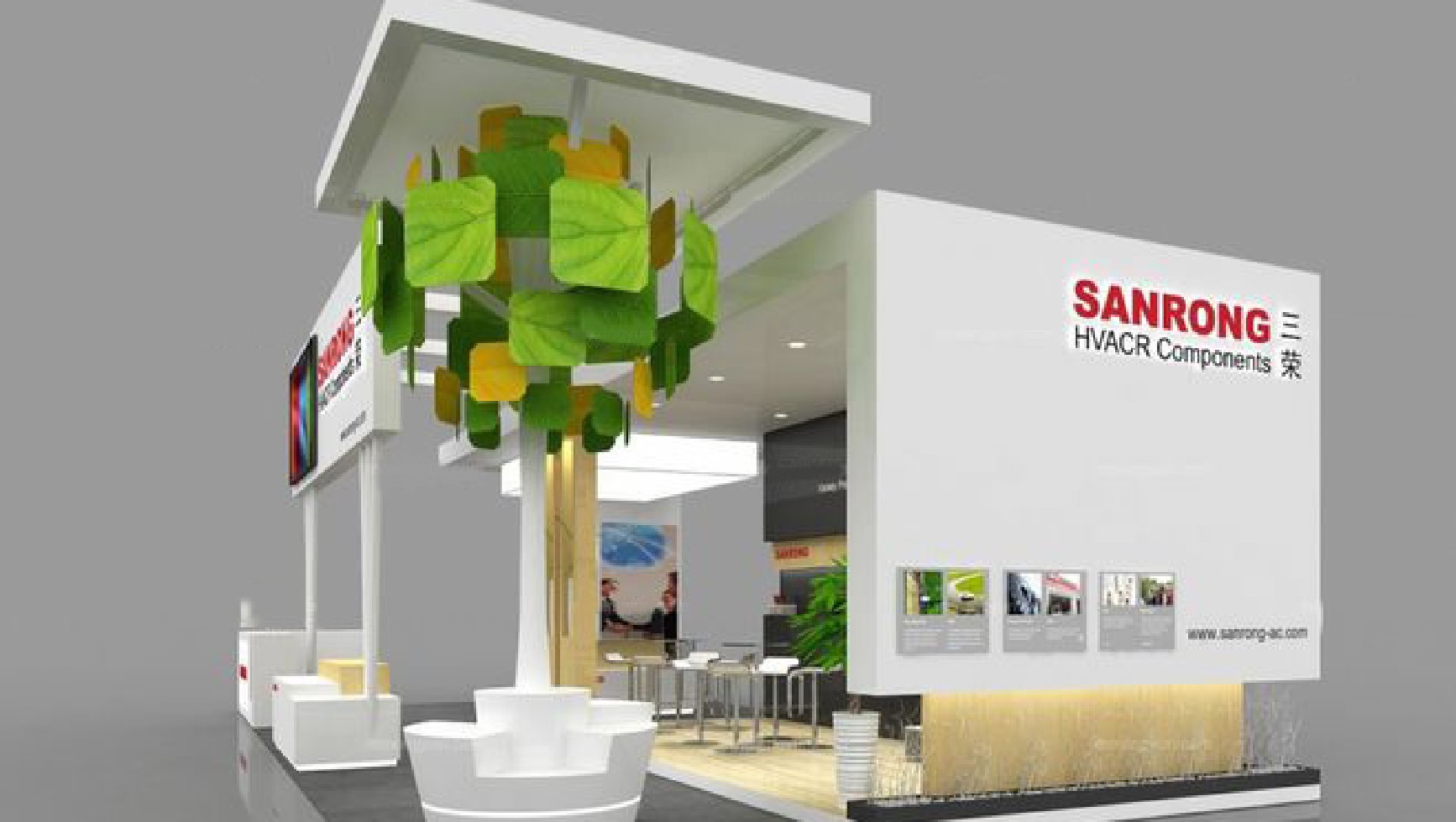 進(jìn)博會(huì)時(shí)尚展臺(tái)設(shè)計(jì)