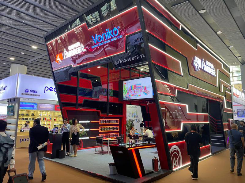 廣交會攤位設(shè)計搭建圖片