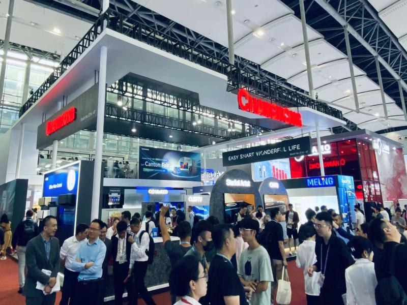 廣交會展位設(shè)計搭建圖片