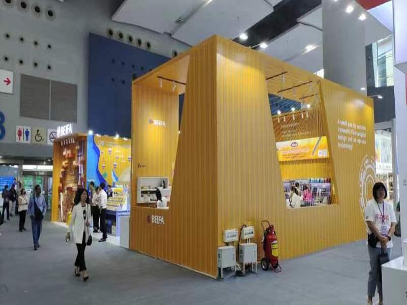 廣交會展位設(shè)計搭建圖片