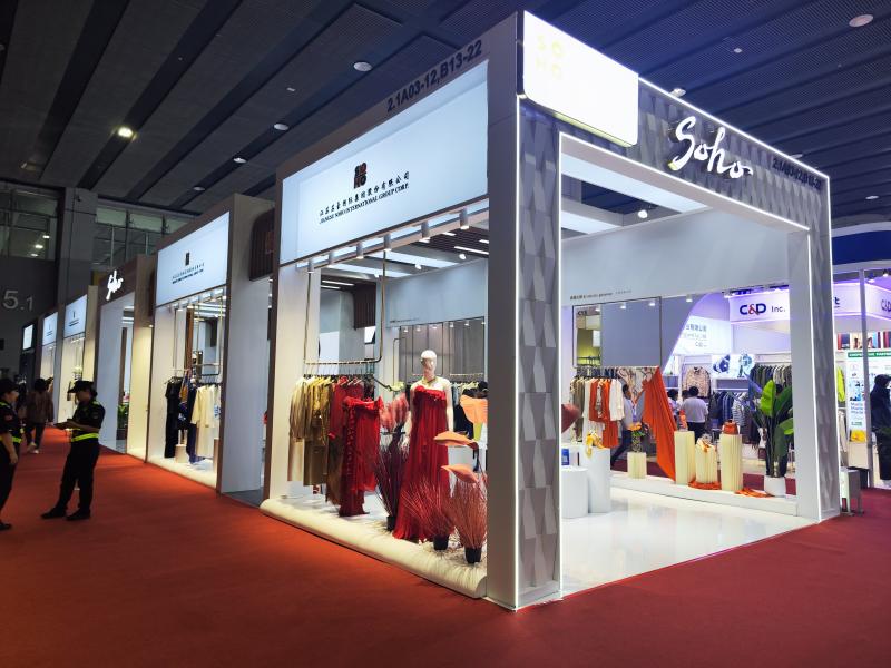 廣交會攤位設(shè)計搭建圖片