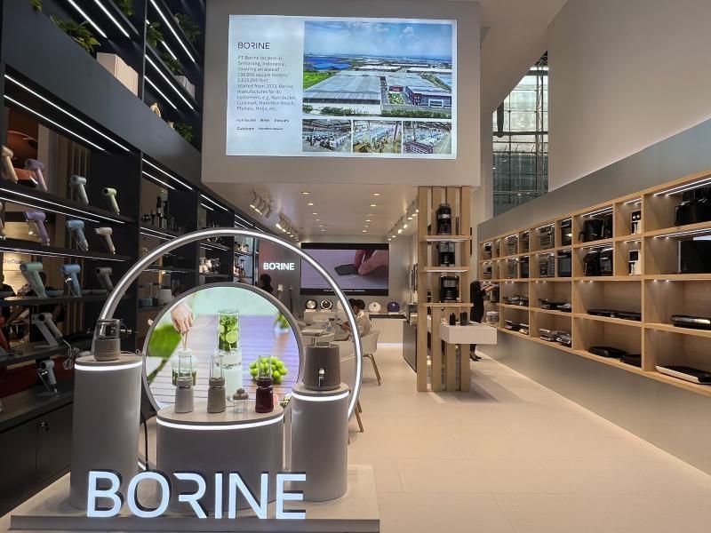 寧波博菱電器股份有限公司的第136屆獲獎廣交會展位搭建圖片