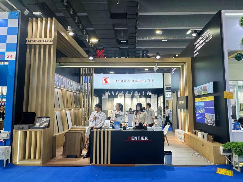 江蘇肯帝亞木業(yè)有限公司的第136屆獲獎廣交會展位設計搭建圖片