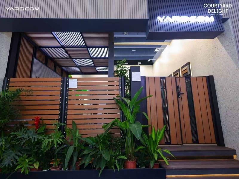 寧波禾隆新材料股份的第136屆獲獎廣交會展位設計搭建圖片