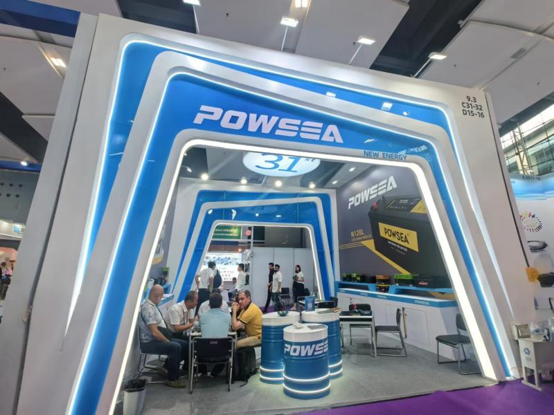 張家口保勝新能源科技有限公司的第136屆獲獎(jiǎng)廣交會(huì)展位設(shè)計(jì)搭建圖片