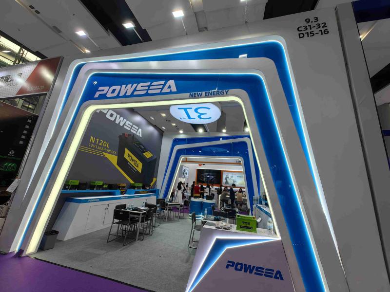 張家口保勝新能源科技有限公司的第136屆獲獎(jiǎng)廣交會(huì)展位搭建圖片