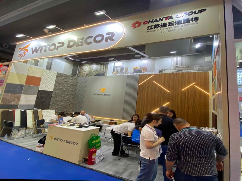 連云港晨特商貿(mào)有限公司的第136屆獲獎(jiǎng)廣交會(huì)展位設(shè)計(jì)搭建圖片