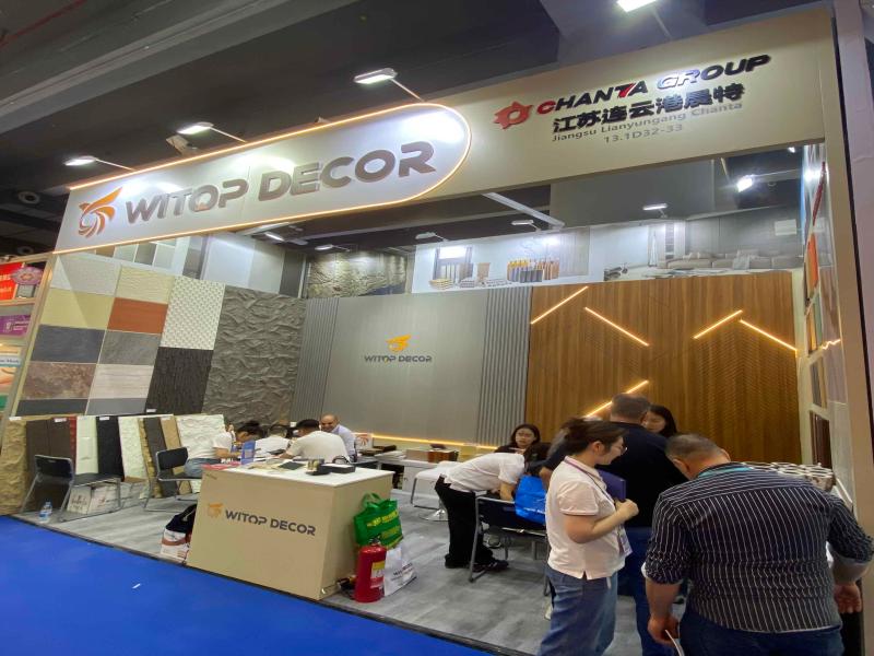 連云港晨特商貿(mào)有限公司的第136屆獲獎(jiǎng)廣交會(huì)展位搭建圖片