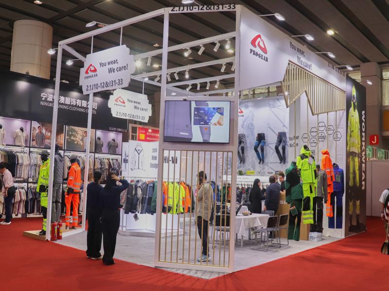 石家莊派高貿(mào)易有限公司的第136屆獲獎(jiǎng)廣交會(huì)展位設(shè)計(jì)搭建圖片