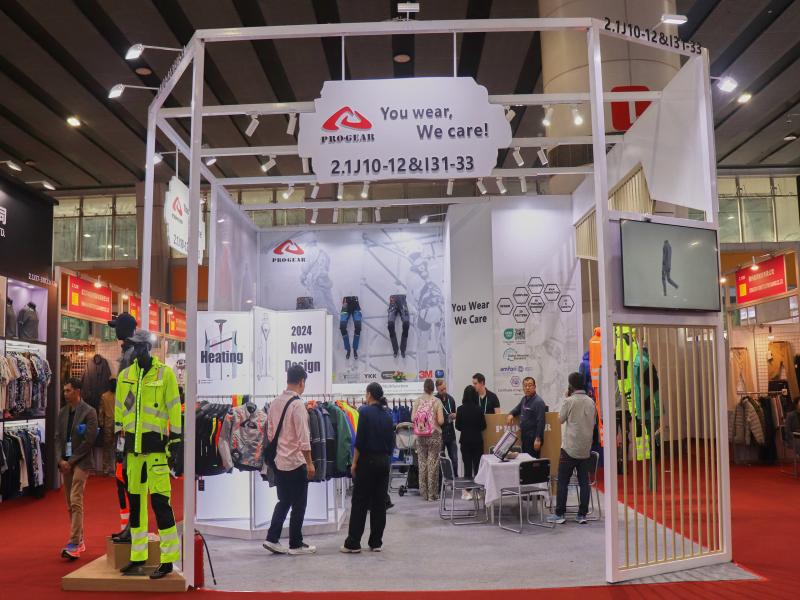 石家莊派高貿(mào)易有限公司的第136屆獲獎(jiǎng)廣交會(huì)展位設(shè)計(jì)圖片