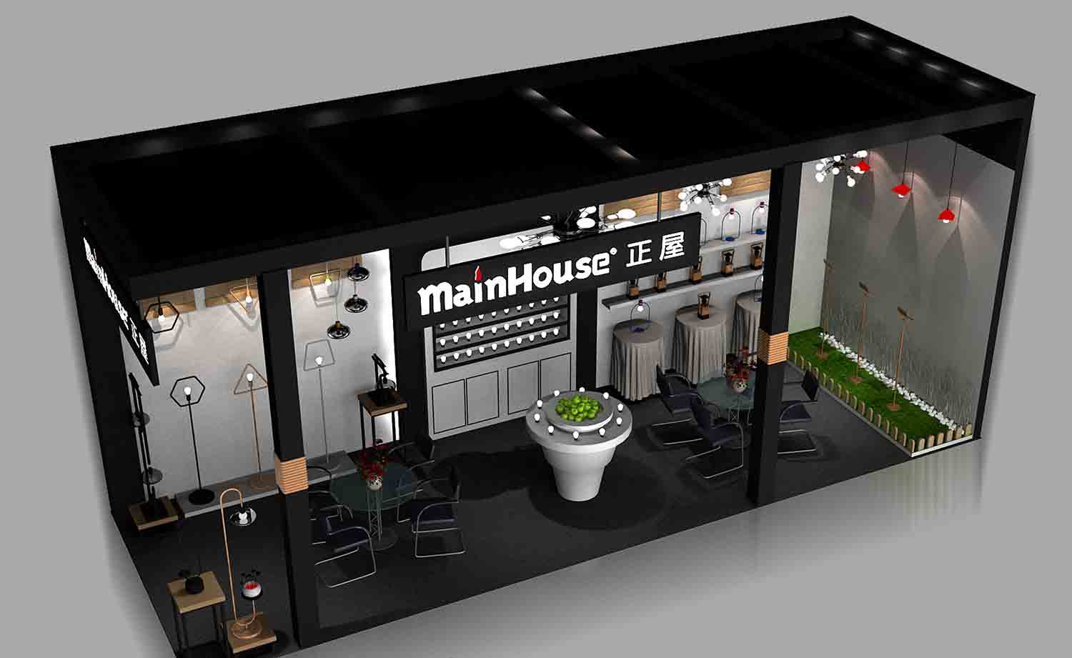 常州展示搭建方案設計圖片模板