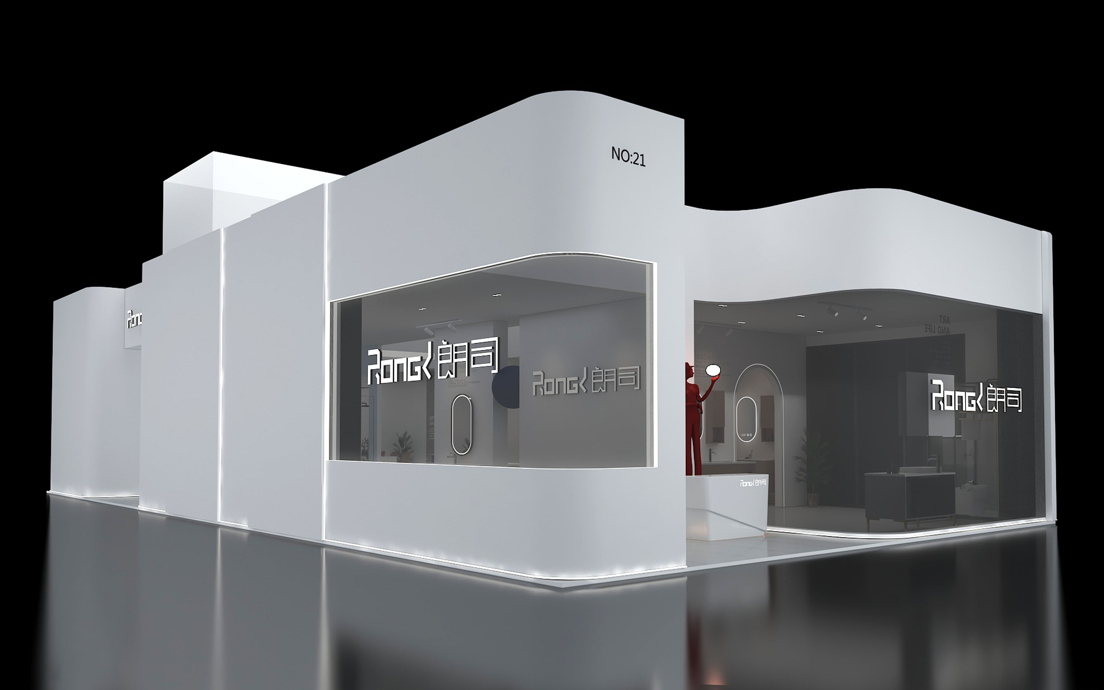 溫州展位搭建方案設(shè)計(jì)圖片模板