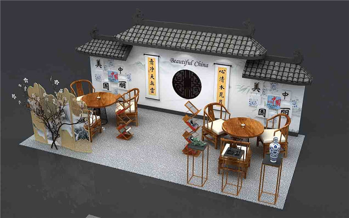 義烏展覽會搭建方案設(shè)計圖片模板