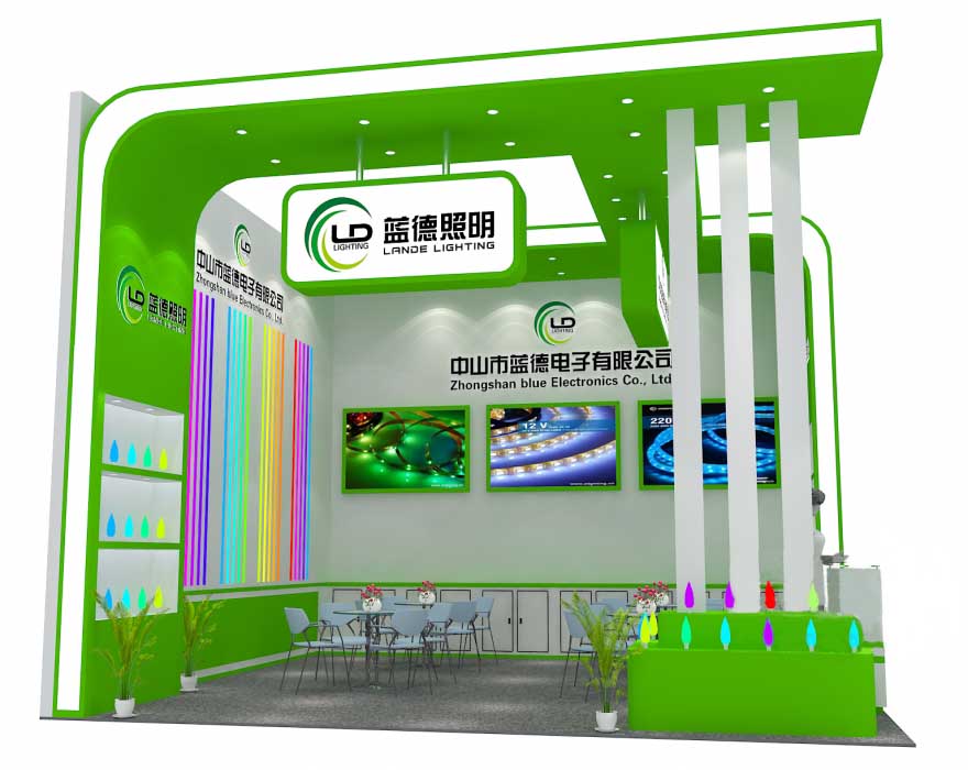 義烏展示搭建方案設計圖片模板