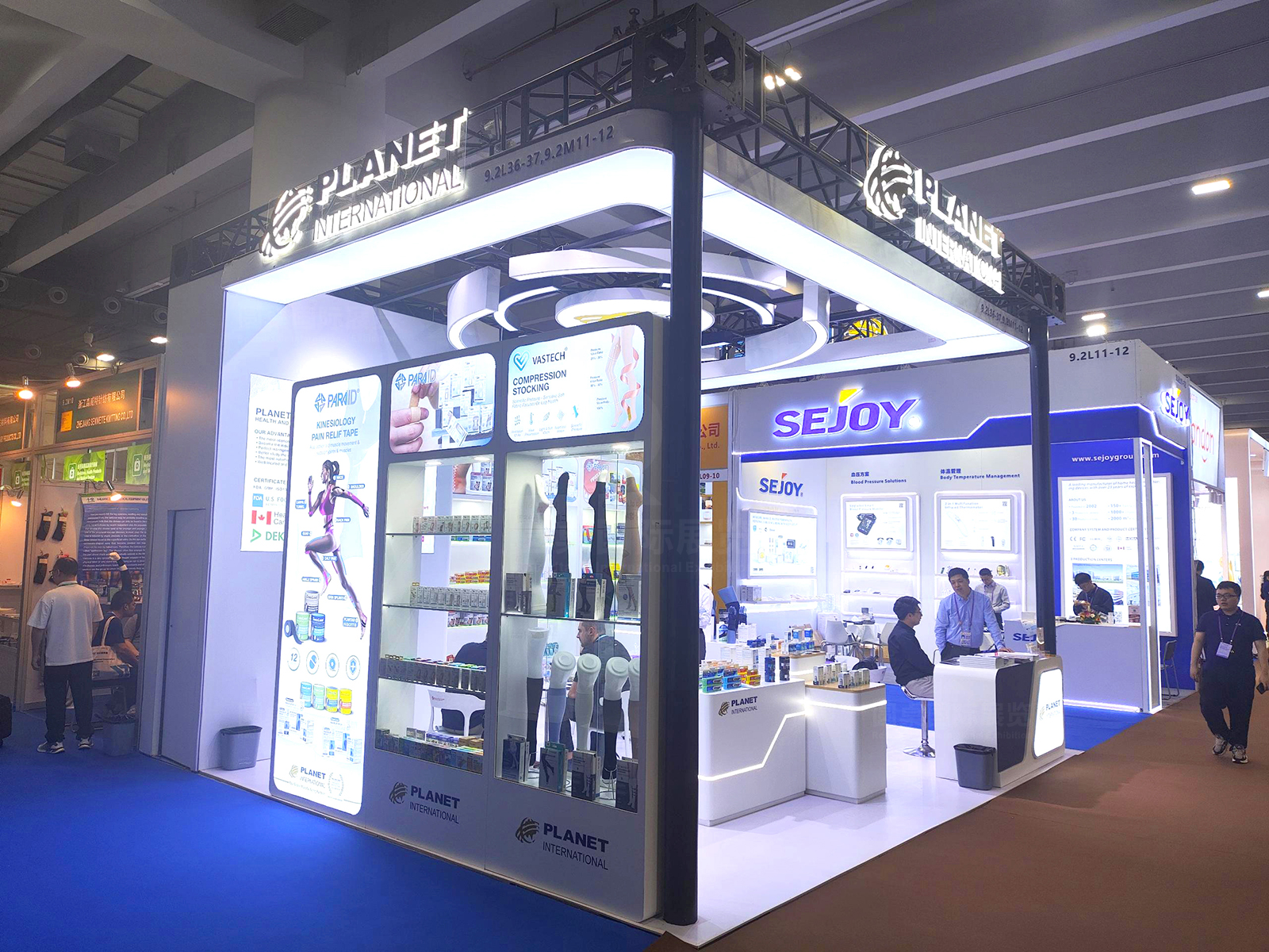 廣交會展位布置效果圖片