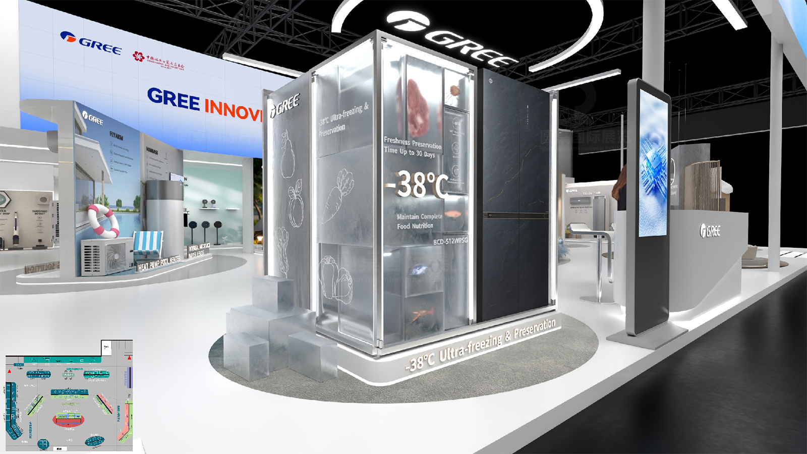 廣交會(huì)雙層展廳設(shè)計(jì)裝修圖片