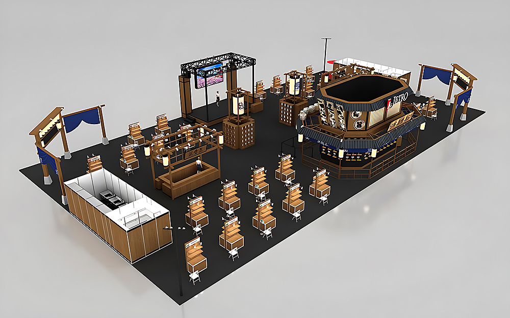 進(jìn)口博覽會(huì)展會(huì)搭建圖片