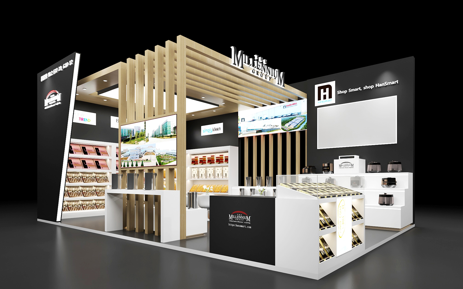 美利龍的第133屆廣交會綠色特裝獎案例