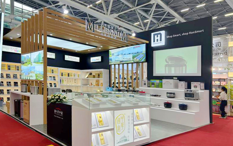 美利龍餐廚具的第133屆廣交會綠色特裝獎案例