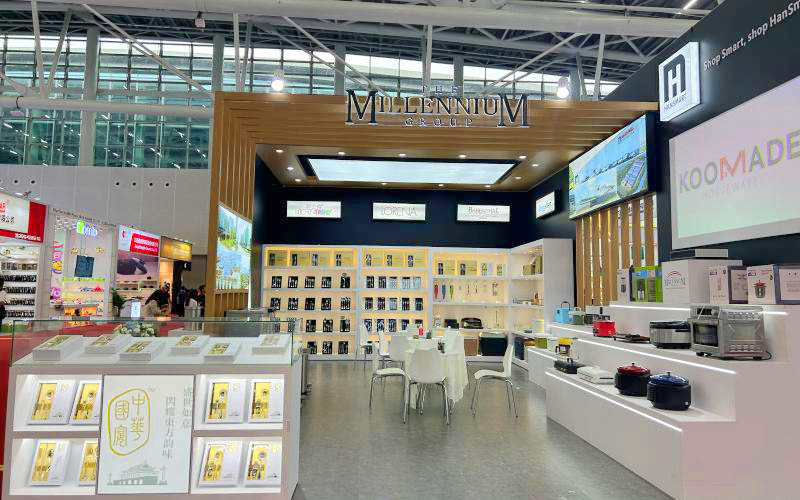 美利龍餐廚具（深圳）有限公司的第133屆廣交會綠色特裝獎案例