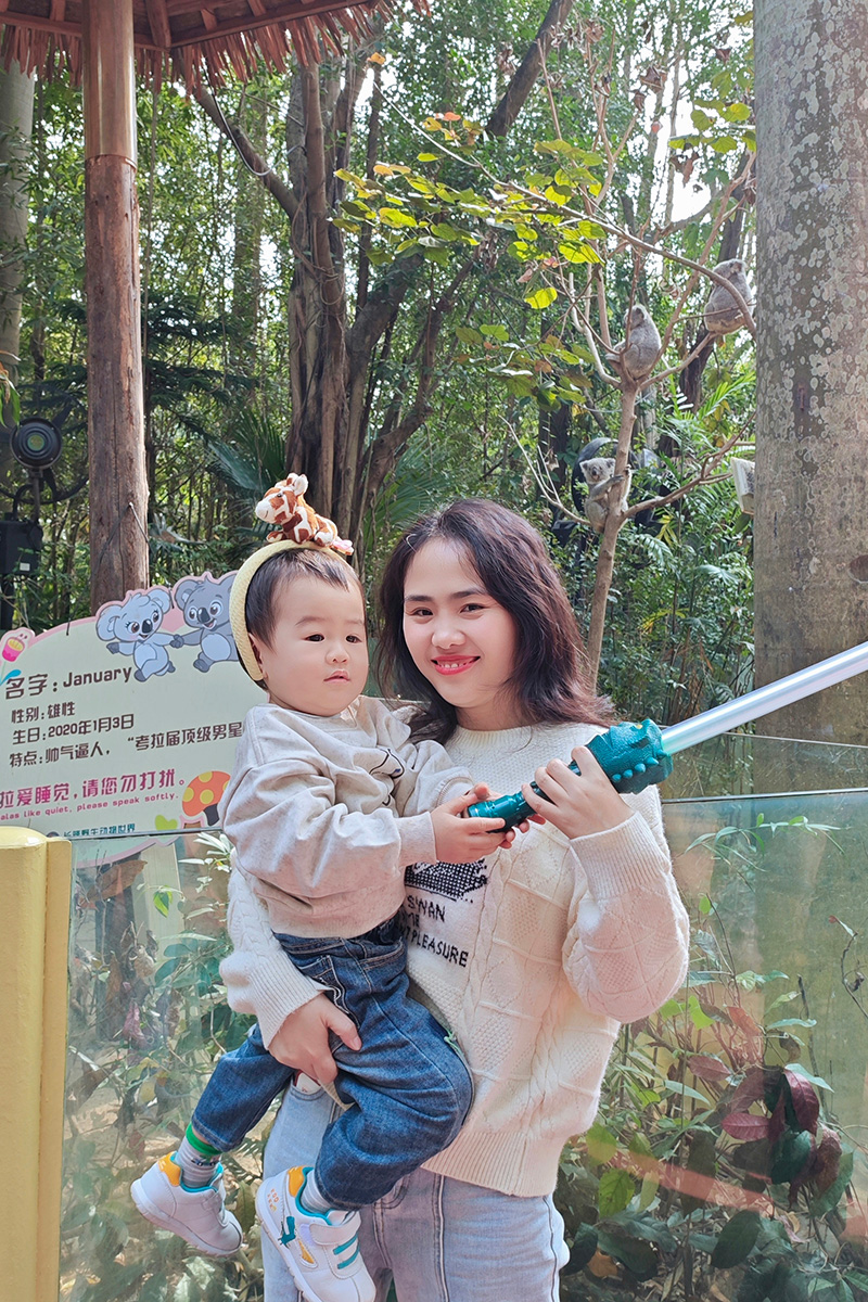 小火鍋和小火鍋麻麻的親子游玩