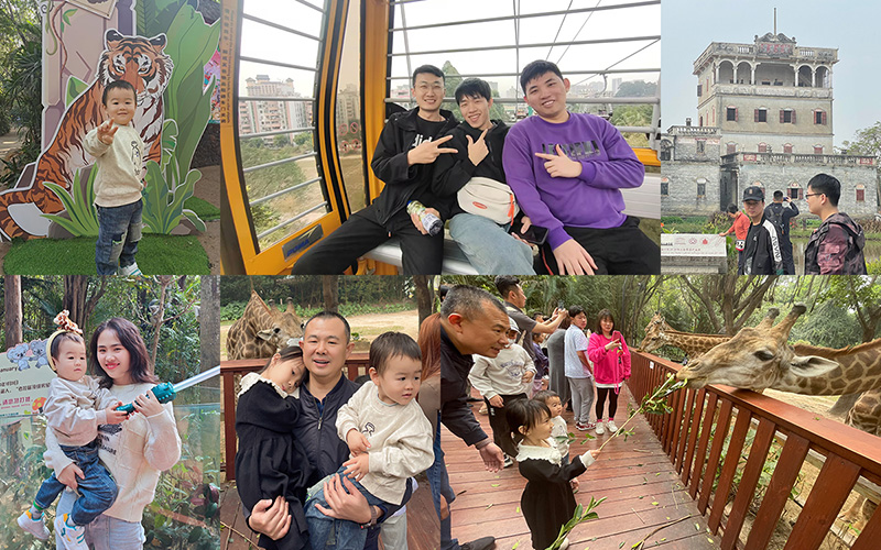 2023年圓桌國際展覽優(yōu)秀員工旅游拓展合照