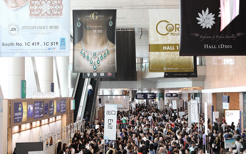 香港珠寶首飾展覽會(huì)開幕現(xiàn)場 香港珠寶首飾展覽會(huì)開幕現(xiàn)場